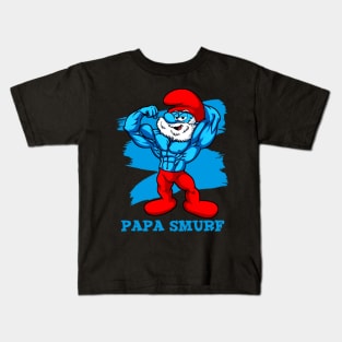 papa smurf Kids T-Shirt